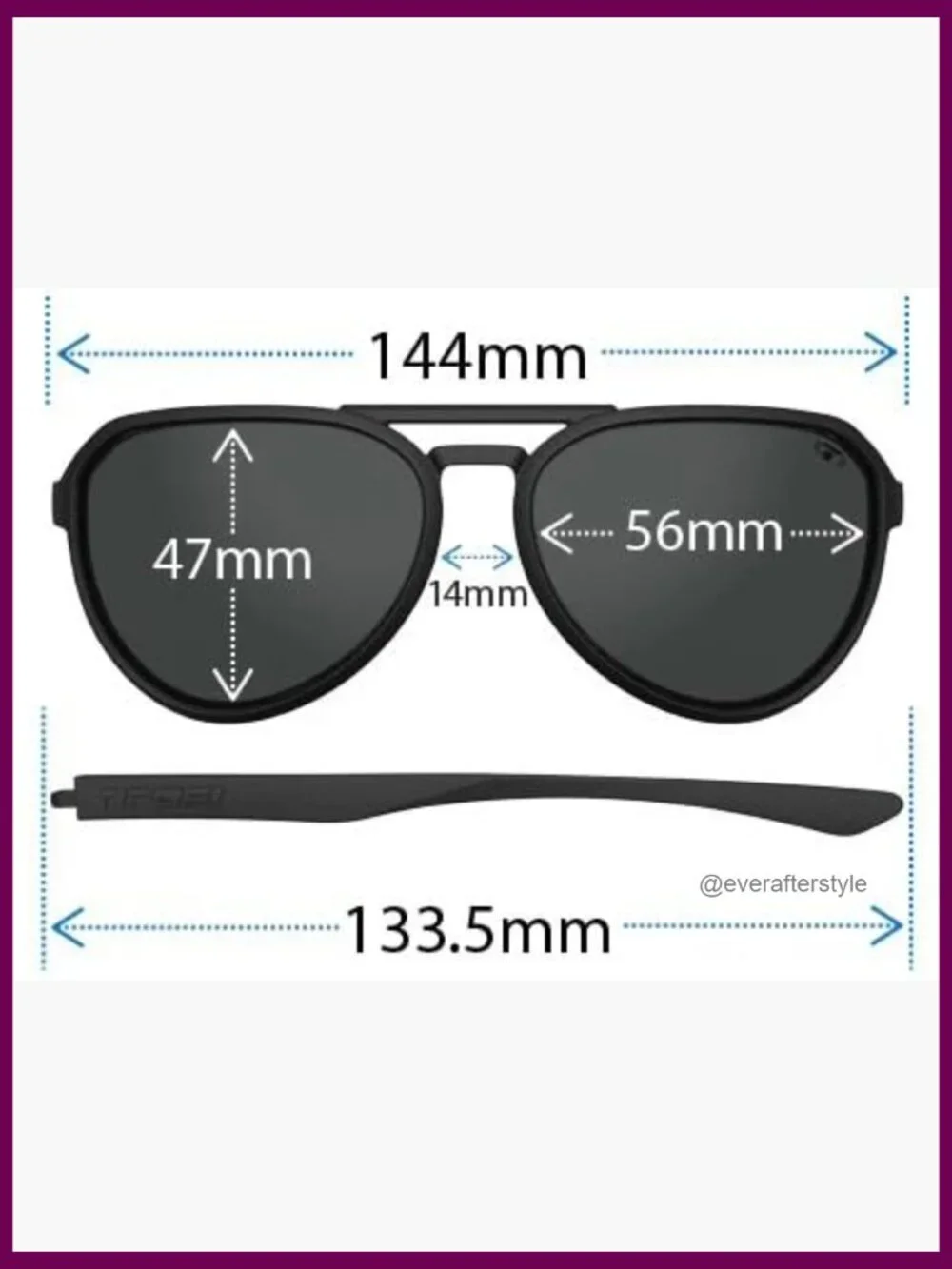 Aviator Sunglasses with Shatterproof Lenses for Golf Hiking Running Pickleball